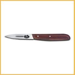 Forschner 3.25" Wood Wavy Paring Knife