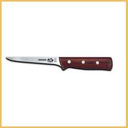 Forschner 5" Wood Wide Stiff Straight Boning Knife