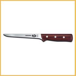 Forschner 6" Wood Narrow Flexible Straight Boning Knife