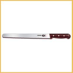 Forschner 14" Wood Wavy Straight Bread Cake Knife