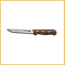 Forschner 6" Wood Wide Straight Stiff Granton Edge Boning Knife
