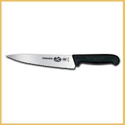 Forschner 7.5" Plastic Wavy Straight Chef's Knife
