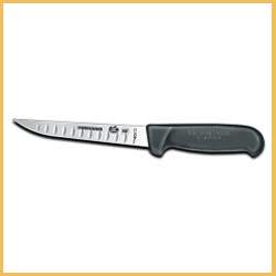 Forschner 6" Plastic Wide Straight Stiff Granton Edge Boning Knife