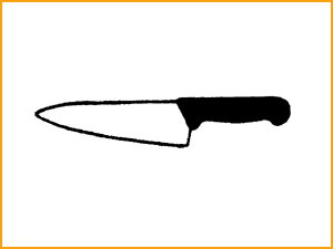 Capehart 6" Sm. Chef Knife